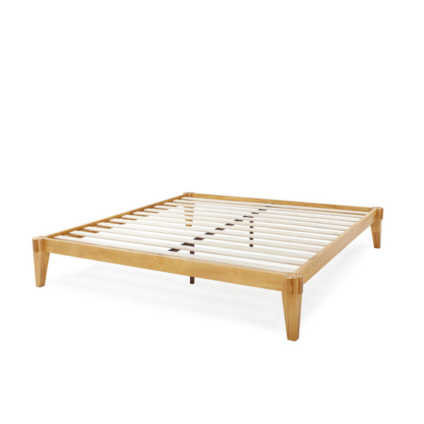 Oliver Jamerian Solid Wood Platform Bed Frame Without Headboard